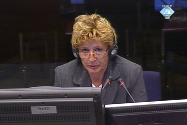 Biljana Simeunović, svjedok na suđenju Mići Stanišiću i Stojanu Župljaninu