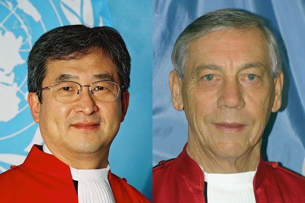 O-gon Kwon i Kevin Parker, sudije u Tribunalu