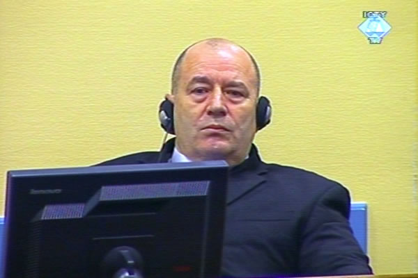 Mićo Stanišić u sudnici Tribunala