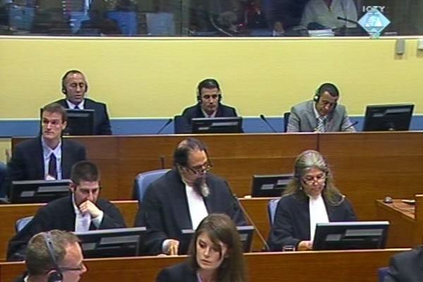 Ramush Haradinaj, Idriz Balaj i Lahi Brahimaj u sudnici Tribunala