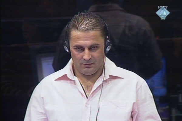 Dragan Todorović, svjedok na suđenju Radovanu Karadžiću 