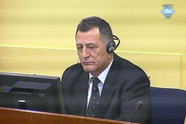 Milan Tupajić u sudnici Tribunala 