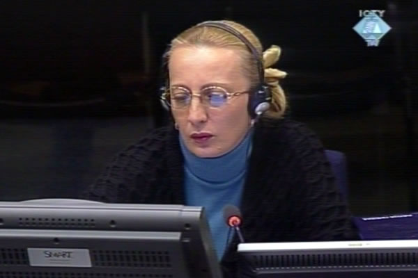 Mira Mihajlović, svjedok na suđenju Radovanu Karadžiću