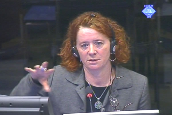 Christine Schmitz, svjedok na suđenju Radovanu Karadžiću 