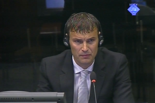 Elvedin Pašić, svjedok na suđenju Ratku Mladiću 