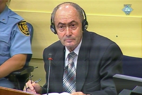Zdravko Tolimir u sudnici Tribunala 