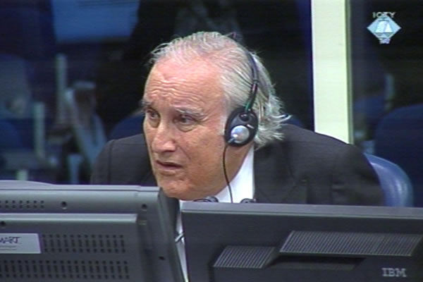 Jose Cutileiro, svjedok odbrane Radovana Karadžića 