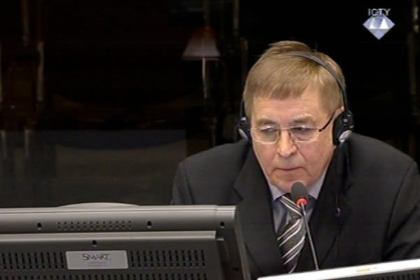 Per Brennskag, svjedok na suđenju Ratku Mladiću 