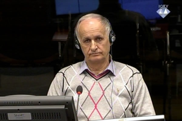 Radislav Krstić u sudnici Tribunala
