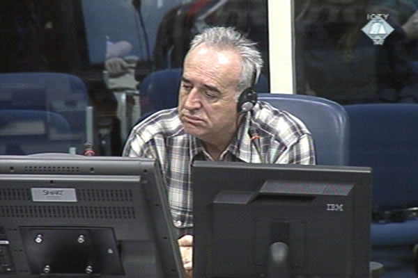 Momir Nikolić, svjedok na suđenju Ratku Mladiću 