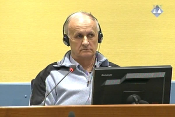 Radislav Krstić u sudnici Tribunala