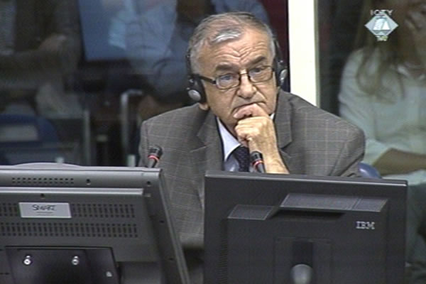 Petar Salapura, svjedok na suđenju Ratku Mladiću 