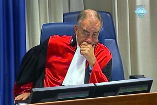 Frederik Harhoff, danski sudija Tribunala