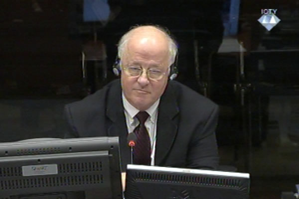 András Riedlmayer, svjedok na suđenju Ratku Mladiću