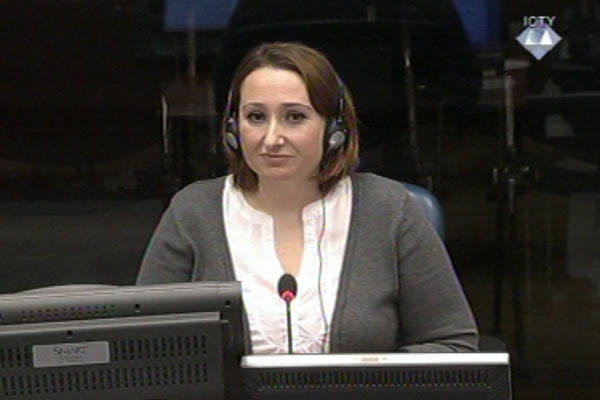 Dora Sokola, svjedok na suđenju Ratku Mladiću 
