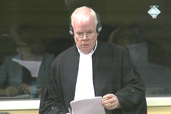 Dermot Groome, tužilac na suđenju Ratku Mladiću 