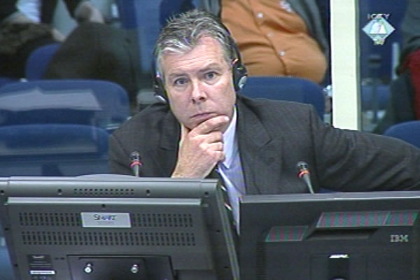 Ewan Brown, svjedok na suđenju Ratku Mladiću 
