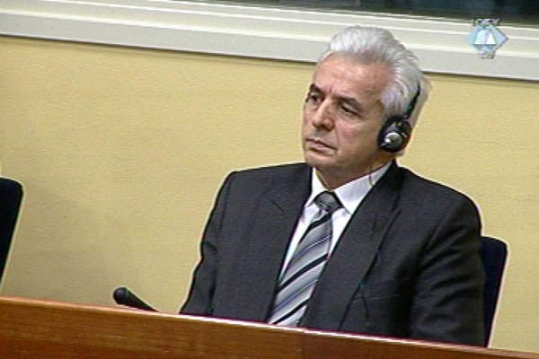 Drago Nikolić u sudnici Tribunala