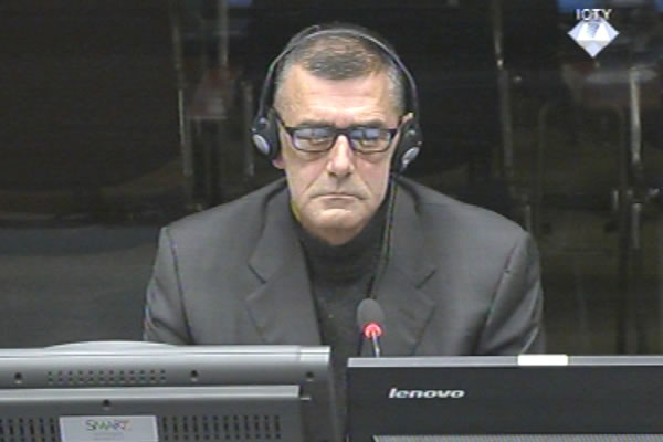 Dragan Radetić, svjedok na suđenju Radovanu Karadžiću 