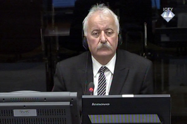 Gojko Kličković, svjedok na suđenju Radovanu Karadžiću 