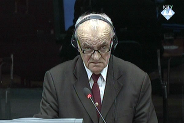 Milivoj Simić, svjedok odbrane Ratka Mladića 
