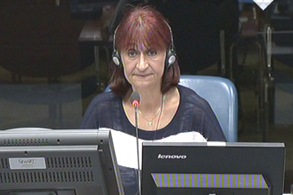 Elmira Karahasanović, svjedok na suđenju Ratku Mladiću 