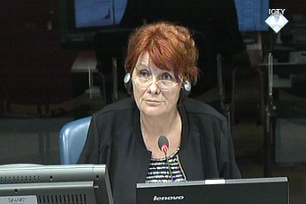 Svetlana Radovanović, svjedok odbrane Ratka Mladića 