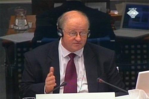 Andras Riedlmayer, svjedok na suđenju Slobodanu Miloševiću