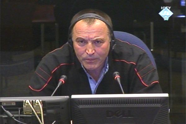 Čedomir Šakić, svjedok odbrane Sretena Lukića
