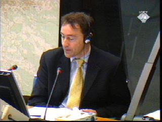 David Harland, nekadašnji zvaničnik UN u Sarajevu, svjedok na sudjenju Miloševiću