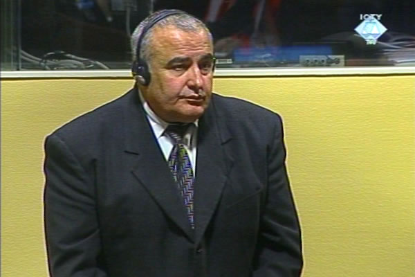 Dragan Jokić u sudnici Tribunala