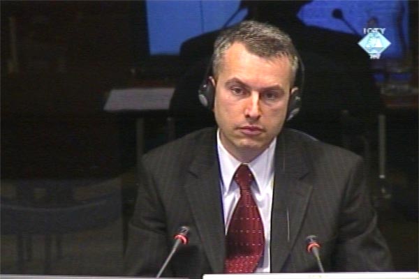 Dragan Paunović, svjedok odbrane Sretena Lukića