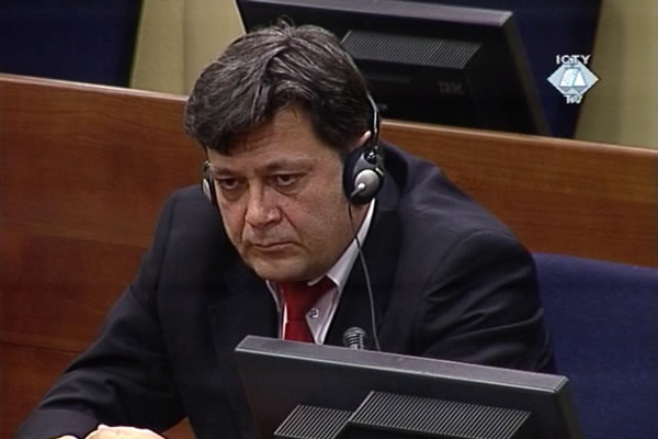 Dragan Zelenović u sudnici Tribunala