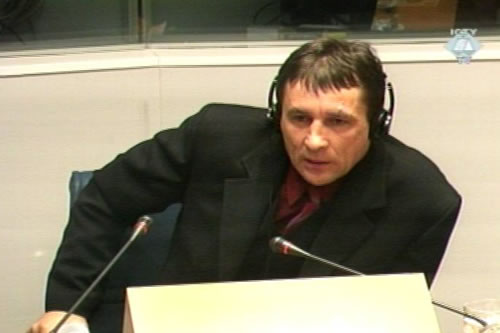 Ilija Ivanović, svjedok na sudjenju Oriću