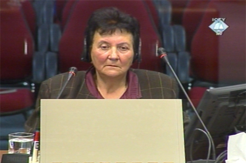 Mara Bućko, svjedok na suđenju 