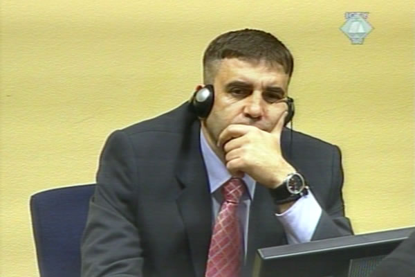 Milan Lukić u sudnici Tribunala