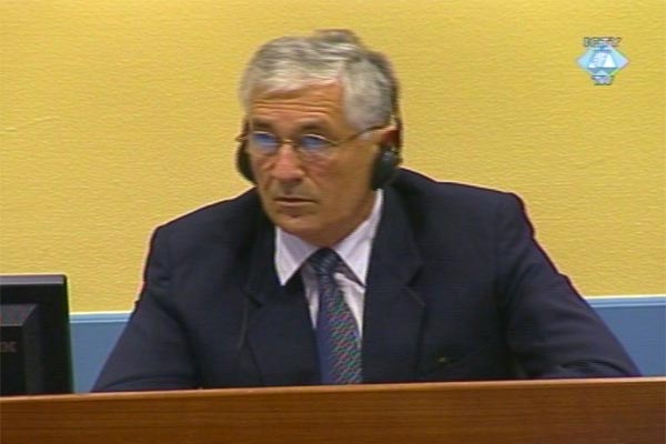 Milan Mrkšić u sudnici Tribunala