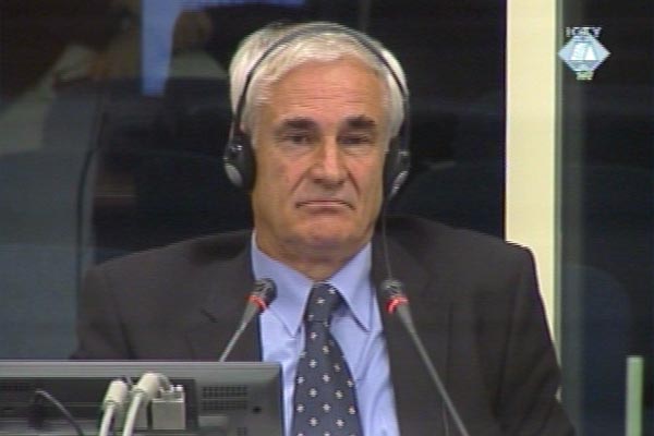 Milivoj Gagro, svjedok na suđenju šestorici nekadašnjih čelnika bosanskih Hrvata
