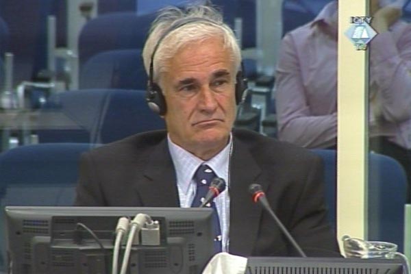 Milivoj Gagro, svjedok na suđenju šestorice bivših čelnika Herceg Bosne