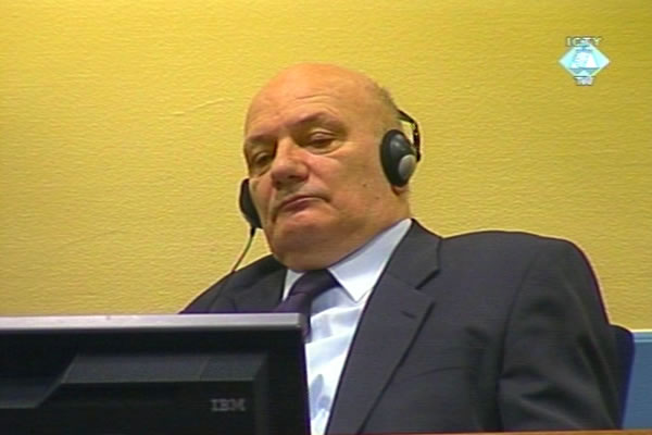 Milivoj Petković u sudnici Tribunala