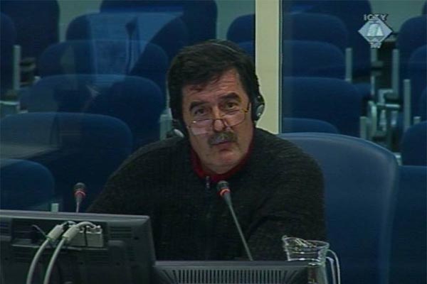 Miro Salčin, svjedok na suđenju šestorici bivših čelnika bosanskih Hrvata