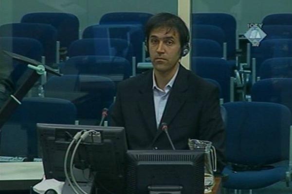 Nermin Malović, svjedok na suđenju šestorici bivših čelnika Herceg Bosne