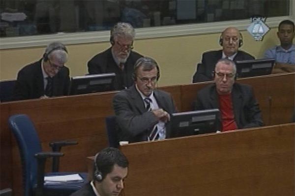 Šestorica bivših lidera bosanskih Hrvata u sudnici Tribunala