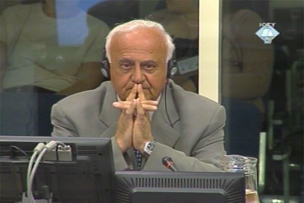 Ratko Pejanović, svjedok optužbe na suđenju šestorici bivših političkih i vojnih čelnika Herceg Bosne