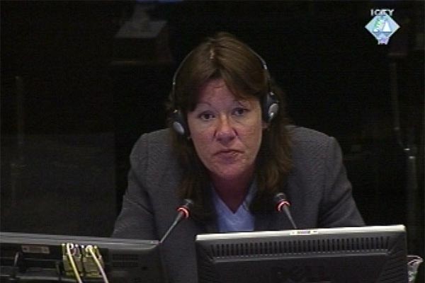 Sandra Mitchell, svjedok na suđenju šestorici srpskih zvaničnika