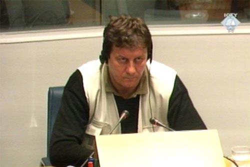 Sead Omeragić, svjedok na suđenju Krajišniku