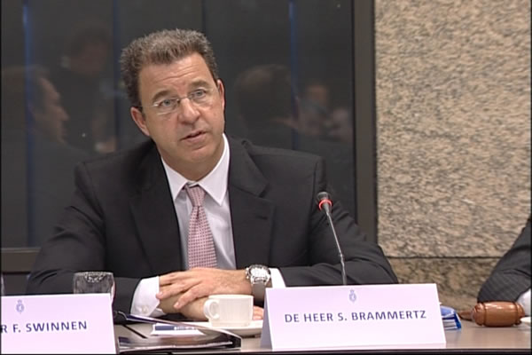Serge Brammertz prilikom obraćanja Komitetu za evropske poslove holandskog parlamenta