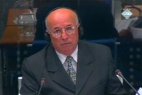 Slaviša Dobričanin, svjedok na suđenju Miloševiću