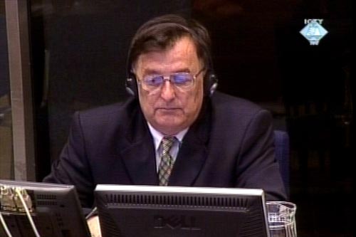 Slobodan Jarčević, svjedok odbrane Slobodana Miloševića