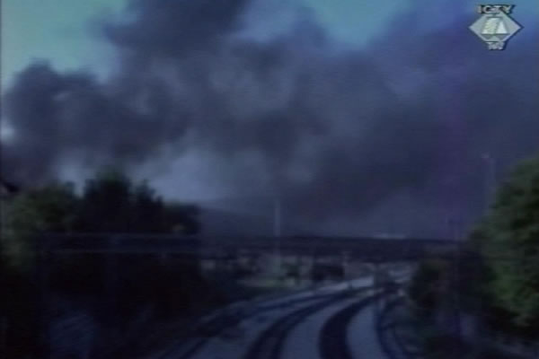 Snimci granatiranja Knina koje je 4. avgusta 1995. godine snimio kamerman Zastava filma